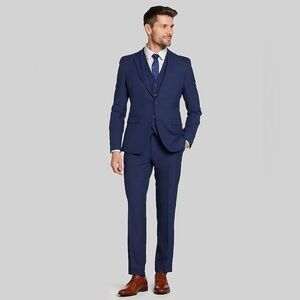 Egara Skinny Fit Suit – Blue – Jacket 40R / Pants 32